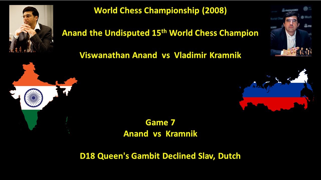 Anand vs. Kramnik  2008 World Chess Championship 