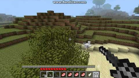 Minecraft Sdk Gun Mod FUN Part 1