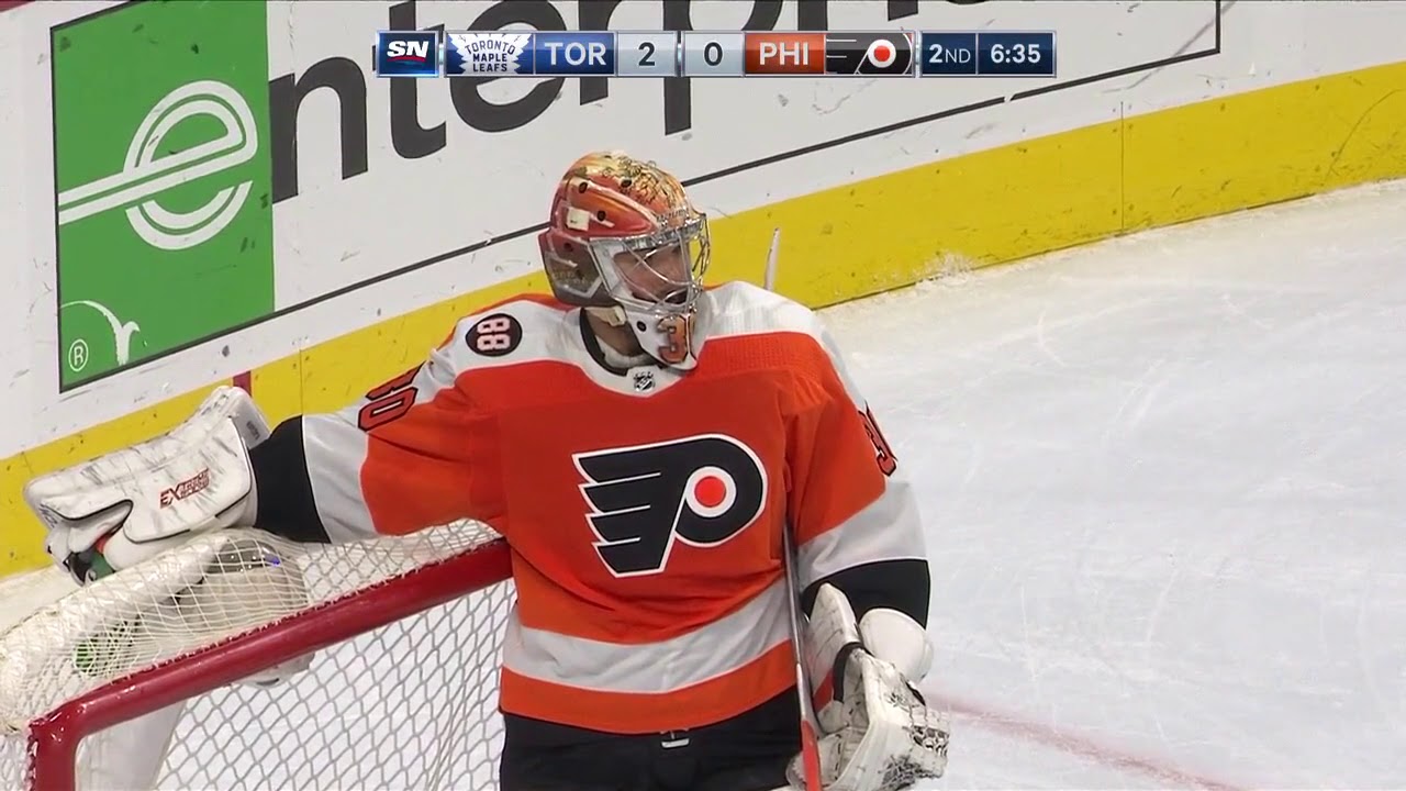 Frédérik Gauthier Goal - Toronto Maple Leafs vs Philadelphia Flyers 1.18.18
