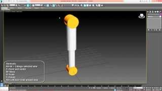 Tutorial 3ds Max: Hydraulic piston rig