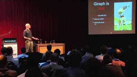 Apache Giraph  Large Scale Graph Processing On Hadoop