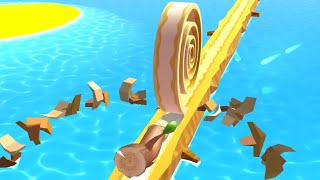 Spiral Roll - All Levels Gameplay Android, iOS