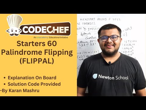 Codechef Starters 60 | Palindrome Flipping (FLIPPAL) Solution | Explanation +Code | Hindi Editorial