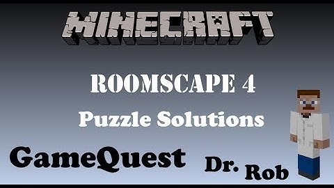 Minecraft: Roomscape 4 Puzzle Map Walkthrough