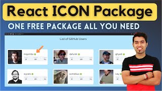 😍Best React ICON Package For Your Projects Including FontAwesome, MD Icons, DevIcons, FlatIcons etc.