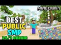 Minecraft best public smp server 24/7 | minecraft public server java+pe | minecraft public smp