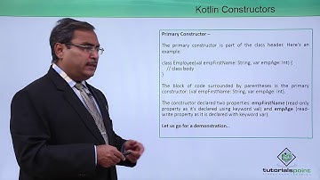 Kotlin - Constructors