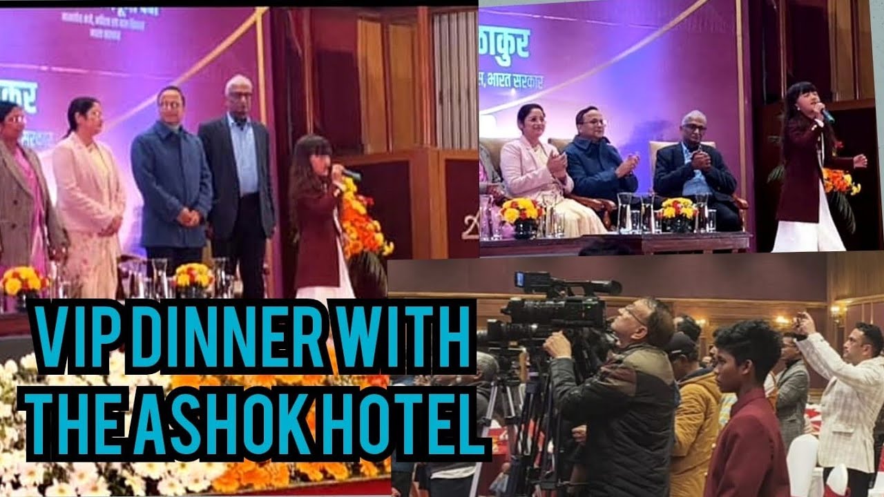 Esther Hnamte || VIP Dinner with The Ashok Hotel😇