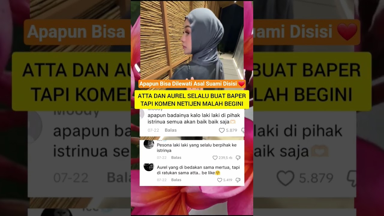 KEBERSAMAAN AUREL DAN ATTA SELALU BUAT IRI 