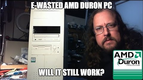 AMD Duron saved from e-waste