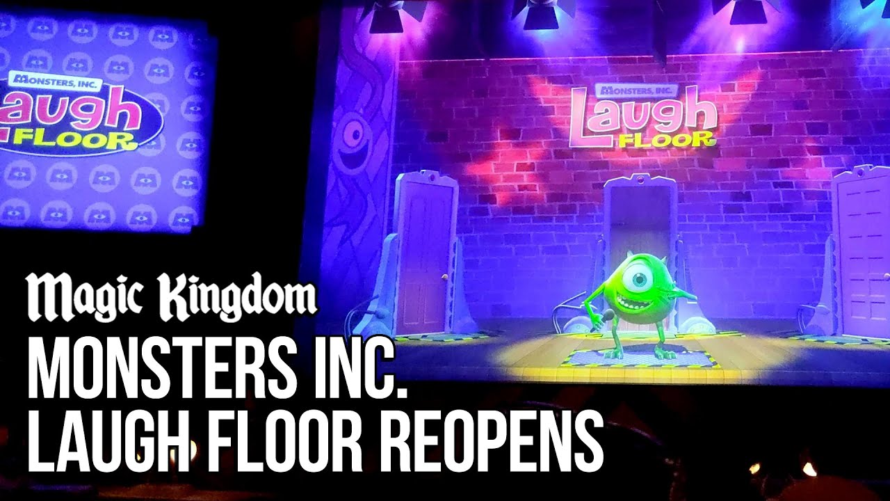 Monsters Inc. Laugh Floor Soft Opens Ahead of Schedule at Magic Kingdom