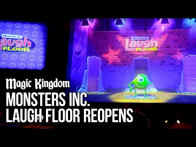 PHOTOS, VIDEO: Monsters Inc Laugh Floor Reopens Early at Magic Kingdom -  WDW News Today