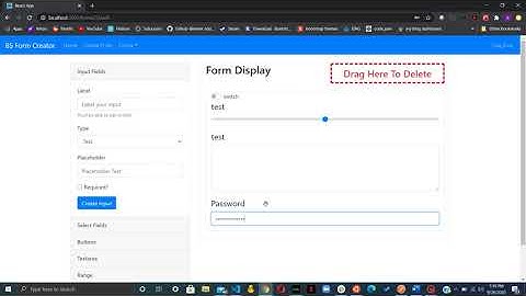 Bootstrap Form Creator