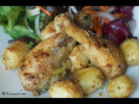 roasted-chicken-drumsticks-(lugo-digaag-la-foorneeyay)-دجاج-بالفرن