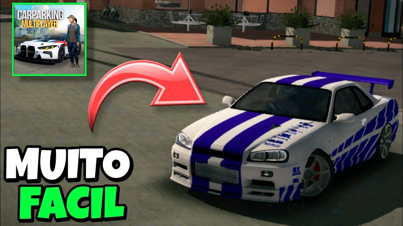 COMO FAZER A PLOTAGEM DO SKYLINE R34 DO BRIAN O'CONNER ( VELOZES E FURIOSOS )
