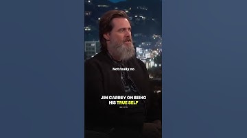 Jim Carrey on Being His TRUE SELF.
