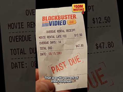 Blockbuster Laughed at Netflix's $50M Offer. Then Went Bankrupt.