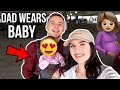 DAD WEARS BABY TO THE MALL!! | The Peña Family