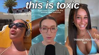 tiktok's obsession with tanning is WILD