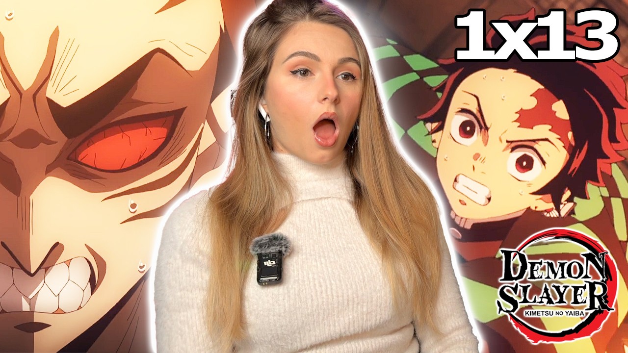 TANJIRO vs the DRUM DEMON!! FIRST TIME WATCHING Demon Slayer Episode 13 | ANIME REACTION
