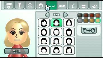 Wii Sports Resort Custom CPU Mii Tutorial Jill (Reupload)