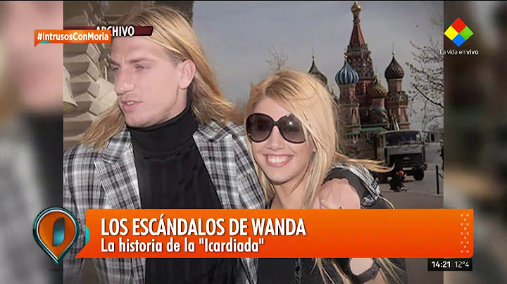 Los escándalos de Wanda: su casamiento con Maxi y la "Icardiada"