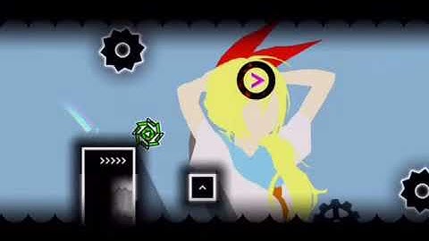 the original anime level in geometry dash (reason for trash uploads in description)