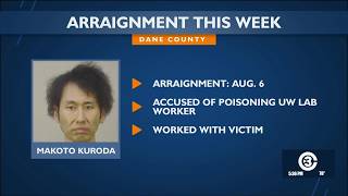 Arraignment set this week for man accused of poisoning UW lab worker