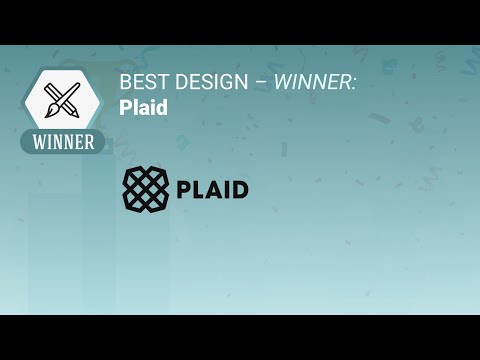 Devportal Awards 2021 | Best Design | Plaid Developer Portal and Documentation