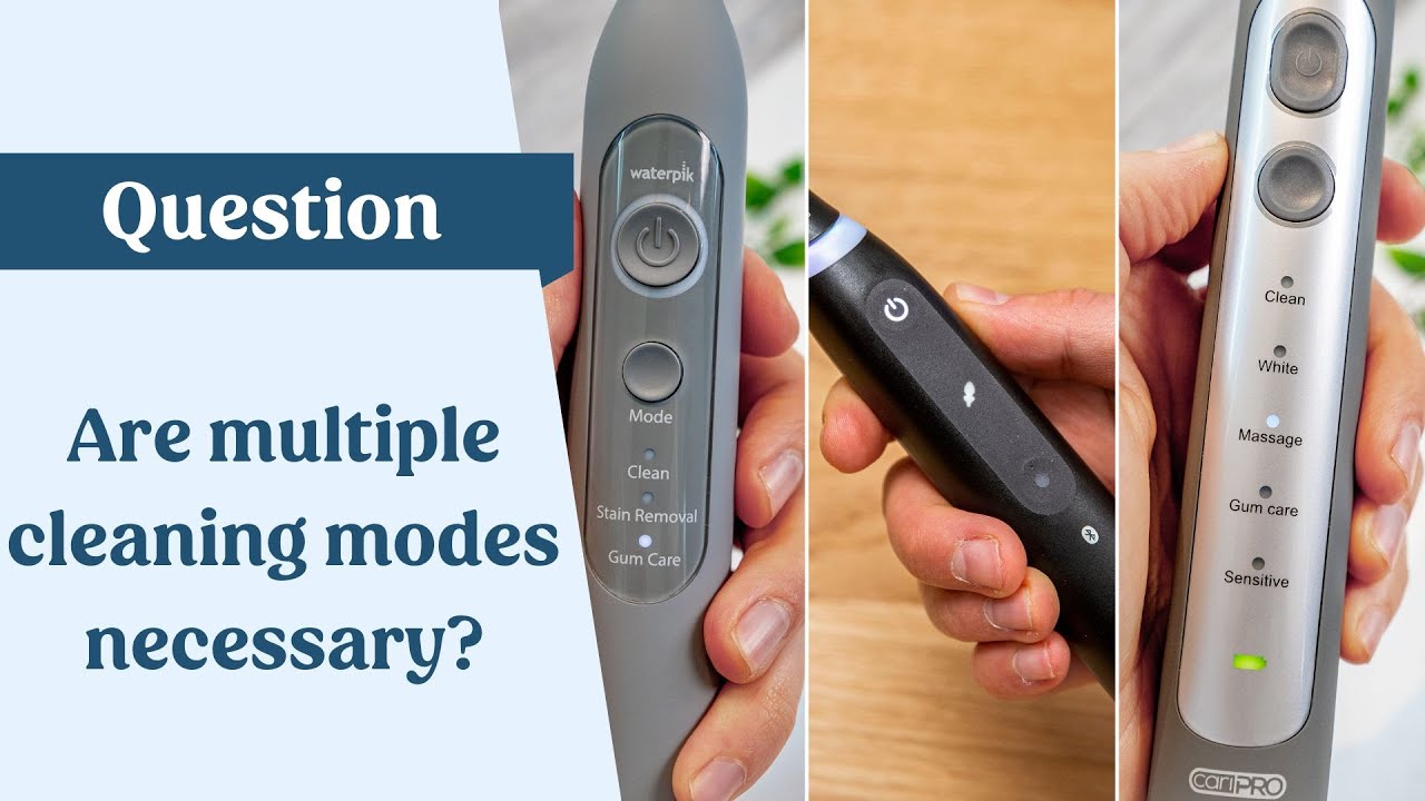 Do I need multiple cleaning modes on my electric toothbrush? YouTube