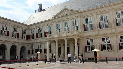 Noordeinde Palace in The Hague, The Netherlands
