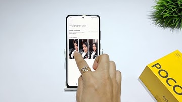 How to set glance for mi in poco m7 pro | poco m6 plus me auto change wallpaper set kaise kare