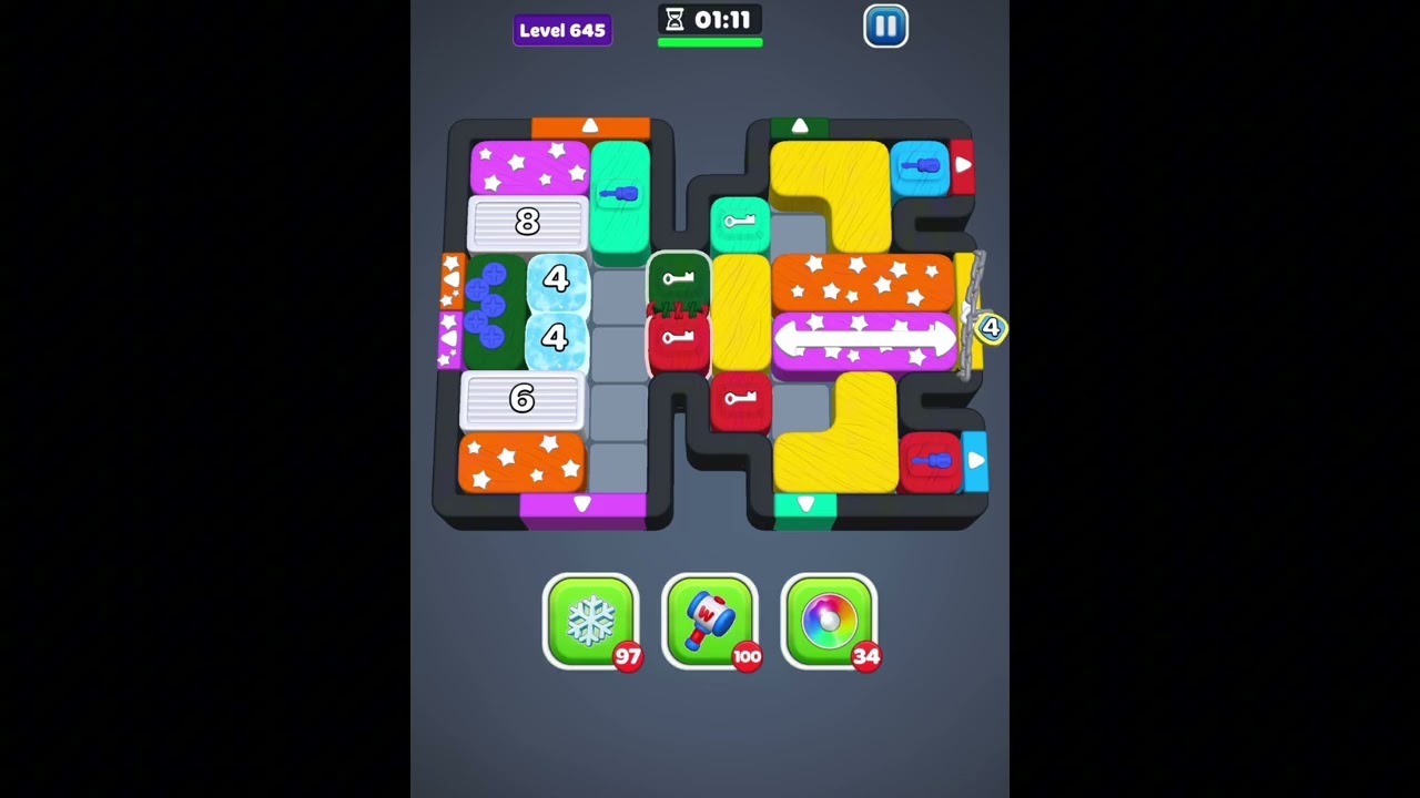 Wood Out: Color Jam Levels 641-642-643-644-645-646-647-648-649-650