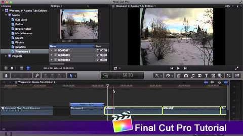 Final Cut Pro Tutorial Part3 5Time Lapses