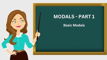 MODALS - Part 1/ Basic Modals / English Grammar
