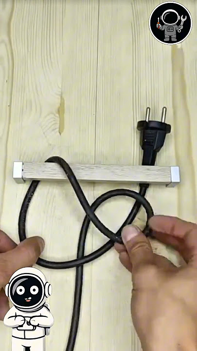 Tips dan trik kabel menggulung #lifehacks #shortvideo #tutorial
