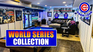 Chicago Cubs Basement Bar & Man Cave | Room Tour