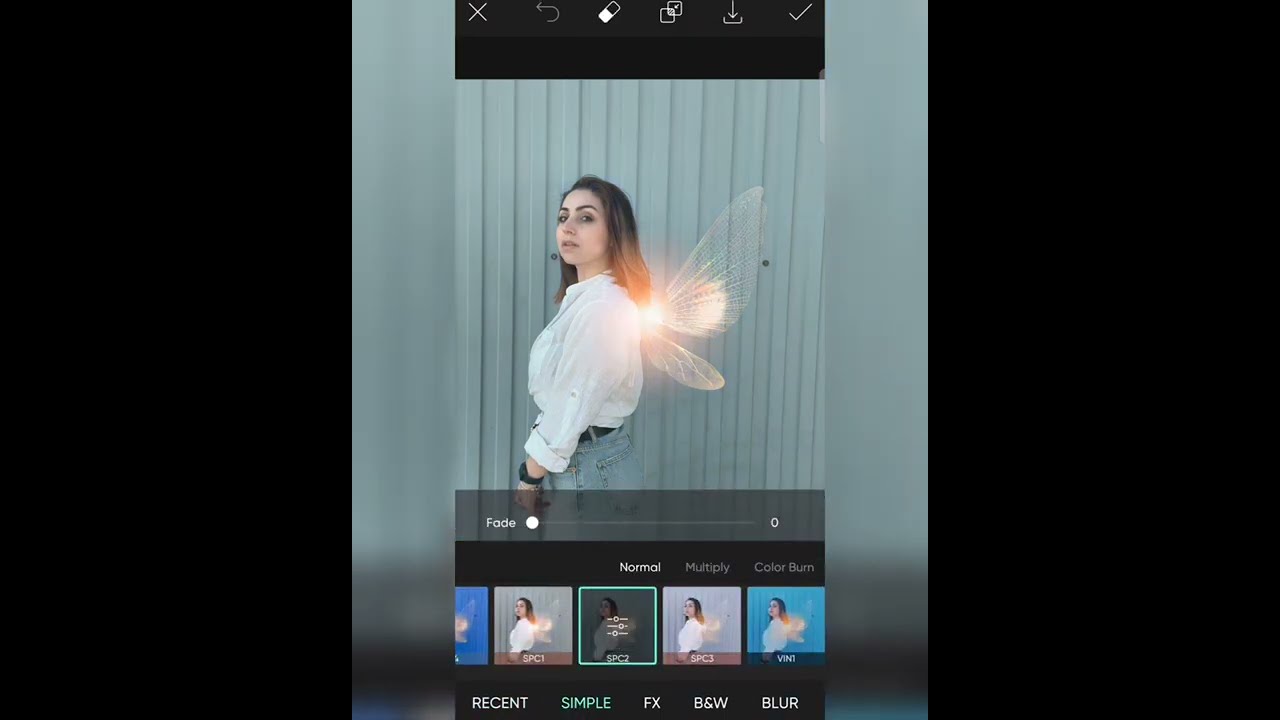 Aesthetic photo editing picsart || wing photo editing || devil wings photo editing 2022 ||
