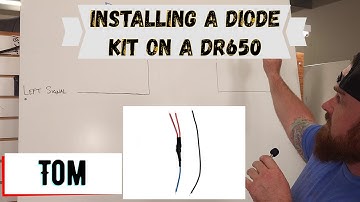 DR650 Diode kit Diagram