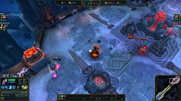 Yasuo blocking his own q?