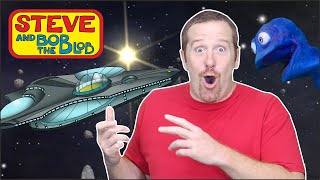 Exploring Spaceship Story for Kids with Bob the Blob | English vocabulary