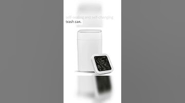 Self-Sealing & Self-Changing Trash Can   #shorts #trashcans