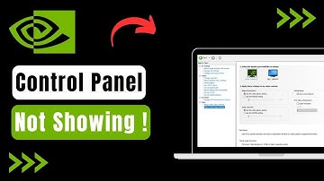 How To Fix NVIDIA Control Panel Display Settings Missing Or Not Showing !