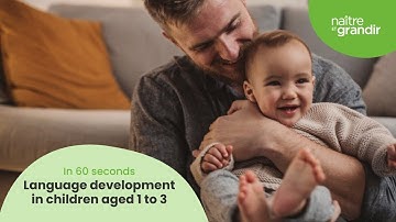 Language development in children aged 1 to 3 - In 60 seconds