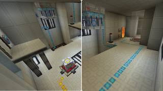 Minecraft Portal Mod Test chamber 04-05