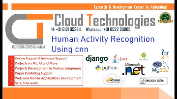 Human Activity Recognition Using cnn | Cloud Technologies | IEEE Projects Hyderabad | Ameerpet