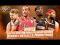 Battle for the final playoff spots  1st round breakdown  predictions  the panel