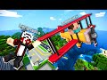 BALON KAFA UÇAĞI KAÇIRDI MAHSUR KALDI ! - Minecraft