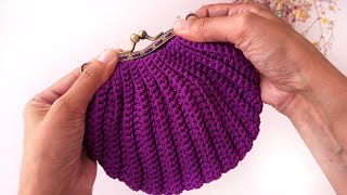 Fairytale beauty 🐚😍. Crochet. Mini bag, coin purse mermaid purse