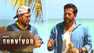 Rogelio rompió las reglas en Survivor, Gabo y Yusef lo confrontaron. | Survivor México 2022